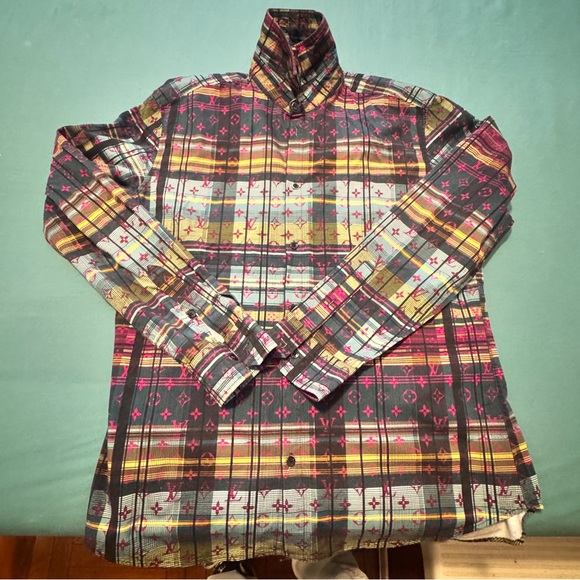 Louis Vuitton Multicolor Patterned Shirt